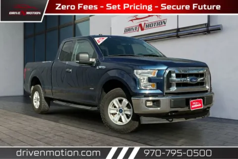 Blue 2017 Ford F-150 Super Cab XLT Pickup 4D 6 1/2 ft for sale in Greeley, CO