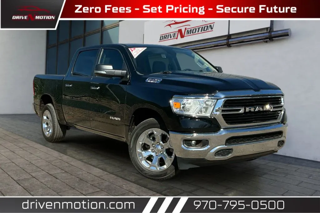 Black 2020 Ram 1500 Crew Cab Big Horn Pickup 4D 5 1/2 ft for sale in Greeley, CO