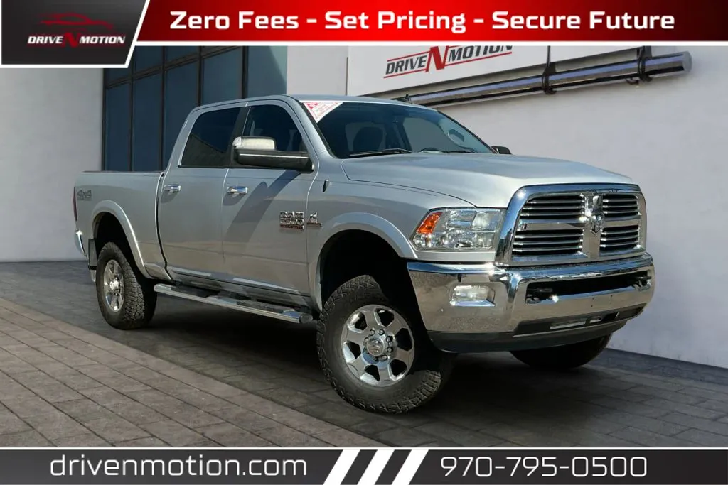 Silver 2018 Ram 2500 Crew Cab Big Horn Pickup 4D 6 1/3 ft for sale in Greeley, CO