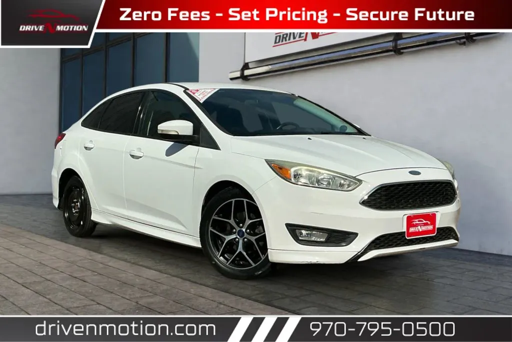 Gray 2017 Ford Focus SEL Hatchback 4D for sale in Greeley, CO