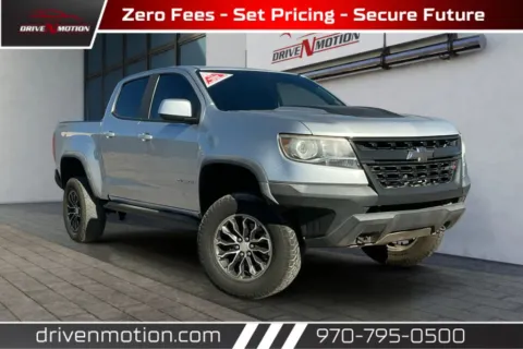 Silver 2018 Chevrolet Colorado Crew Cab ZR2 Pickup 4D 5 ft for sale in Greeley, CO