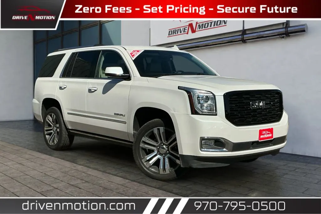 White 2017 GMC Yukon Denali Sport Utility 4D for sale in Greeley, CO