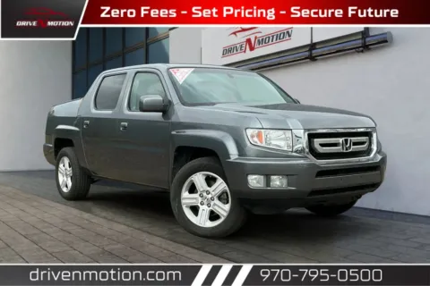 Gray 2011 Honda Ridgeline RTL Pickup 4D 5 ft for sale in Greeley, CO