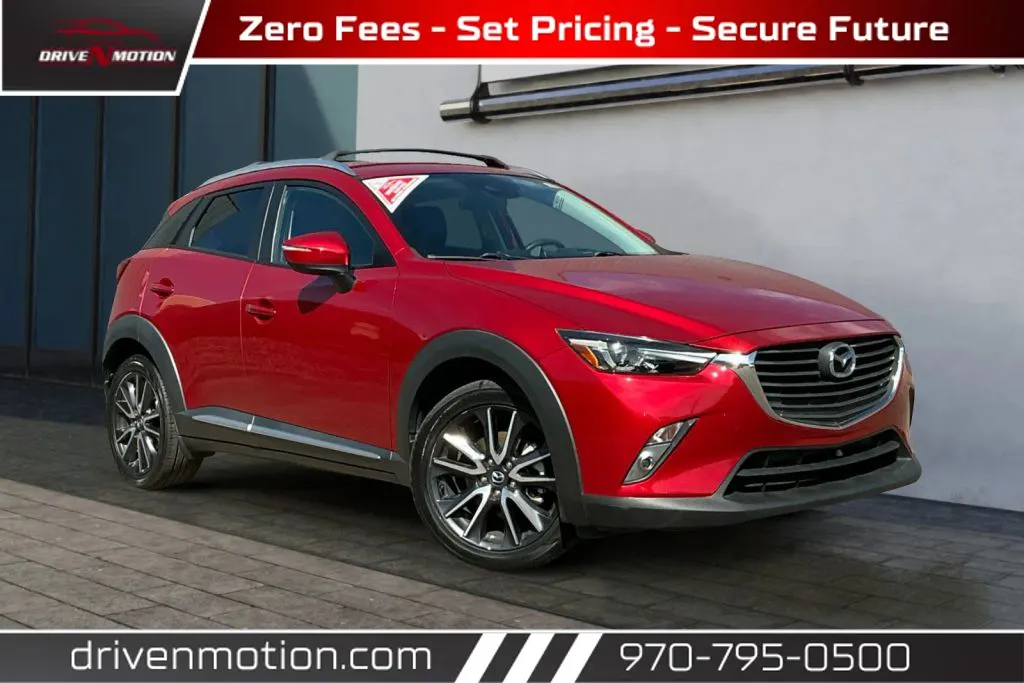 Red 2018 MAZDA CX-3 Grand Touring Sport Utility 4D for sale in Greeley, CO
