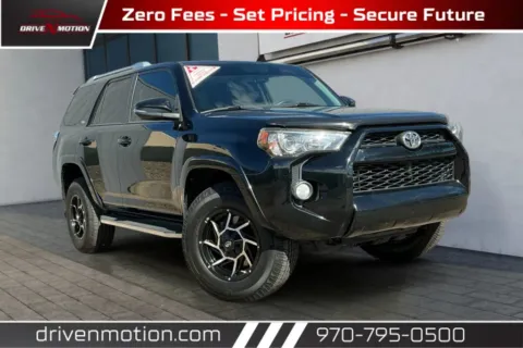 Black 2015 Toyota 4Runner SR5 Premium Sport Utility 4D for sale in Greeley, CO
