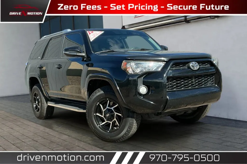 Black 2015 Toyota 4Runner SR5 Premium Sport Utility 4D for sale in Greeley, CO