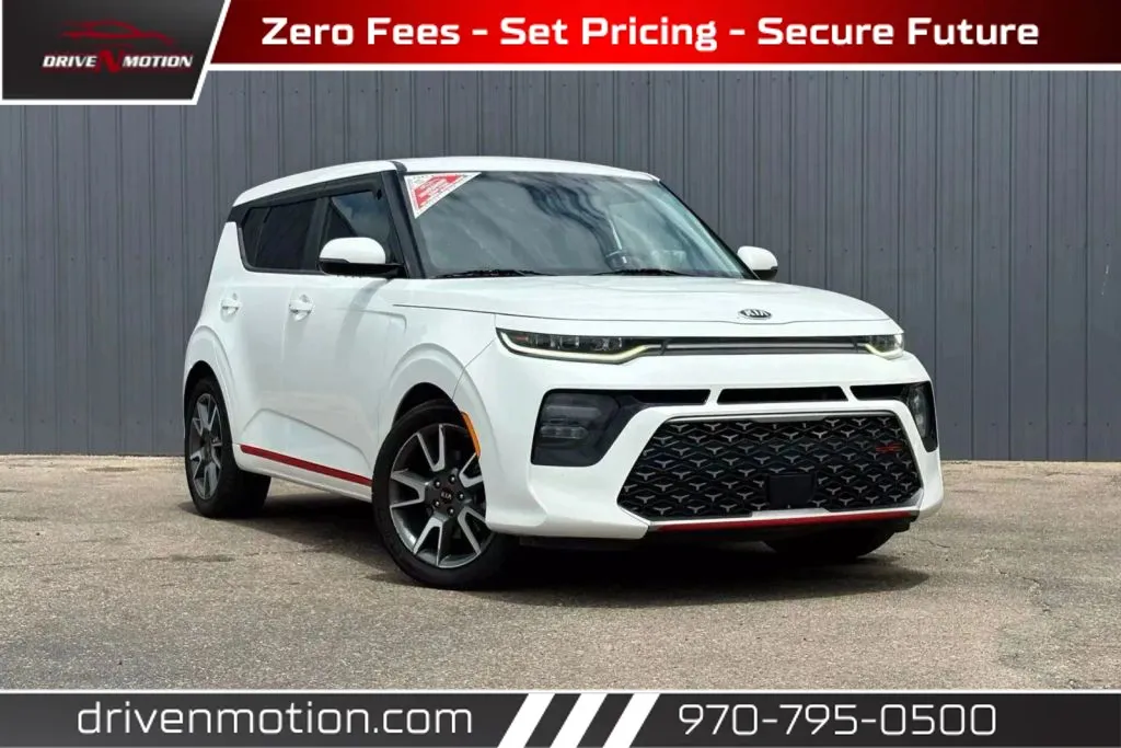 White 2020 Kia Soul GT-Line Turbo Wagon 4D for sale in Greeley, CO
