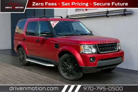 Red 2016 Land Rover LR4 HSE Sport Utility 4D for sale in Greeley, CO