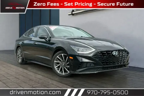 Black 2020 Hyundai Sonata Limited Sedan 4D for sale in Greeley, CO