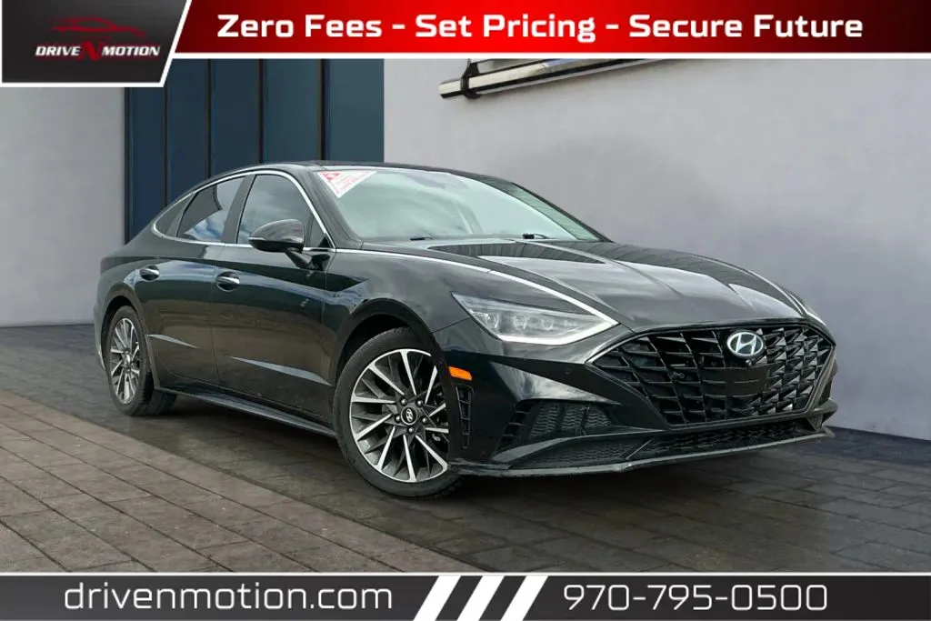 Black 2020 Hyundai Sonata Limited Sedan 4D for sale in Greeley, CO