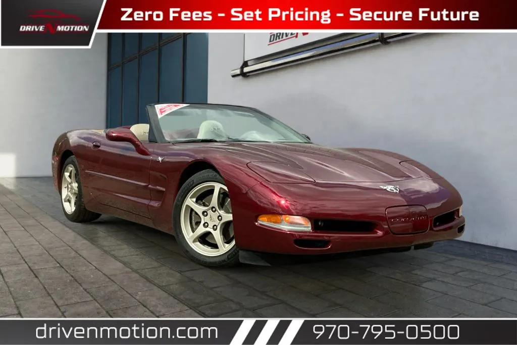Red 2003 Chevrolet Corvette Convertible 2D for sale in Greeley, CO