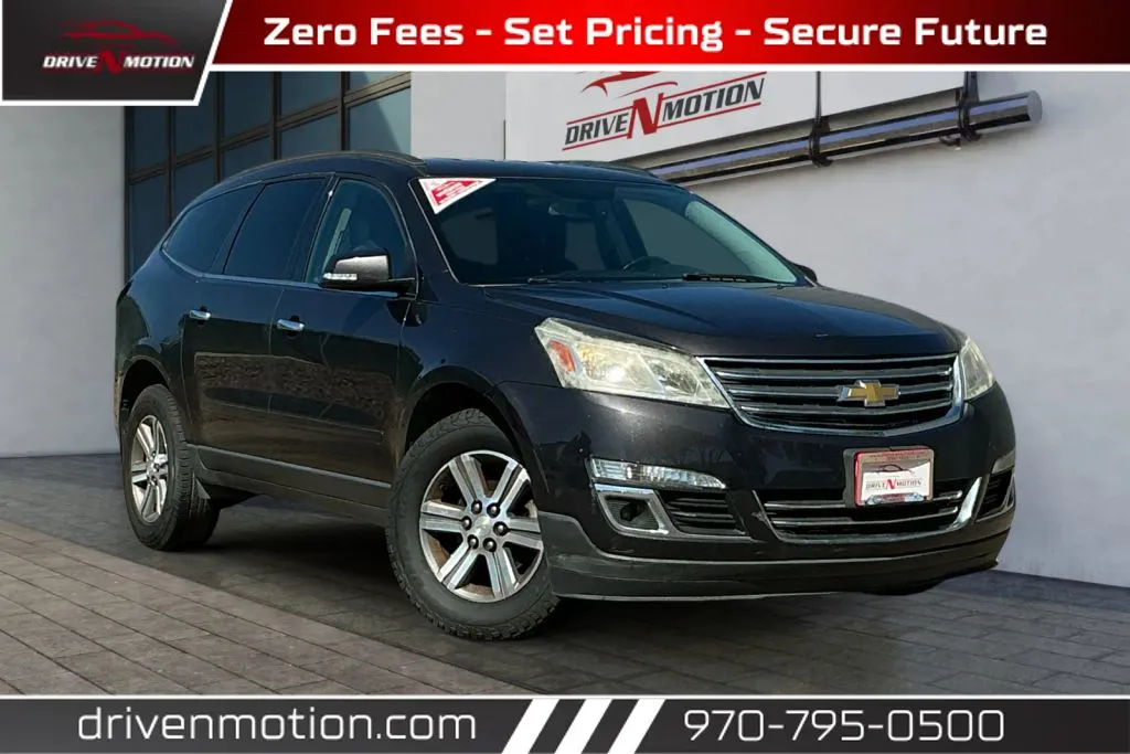 Gray 2015 Chevrolet Traverse LT Sport Utility 4D for sale in Greeley, CO
