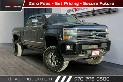 Black 2015 Chevrolet Silverado 2500 HD Crew Cab High Country Pickup 4D 6 1/2 ft for sale in Greeley, CO