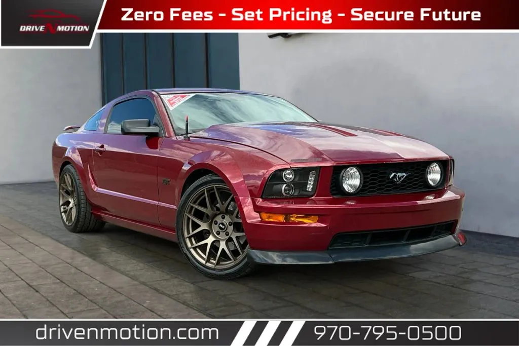 Red 2005 Ford Mustang GT Premium Coupe 2D for sale in Greeley, CO