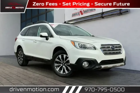 White 2017 Subaru Outback 2.5i Limited Wagon 4D for sale in Greeley, CO