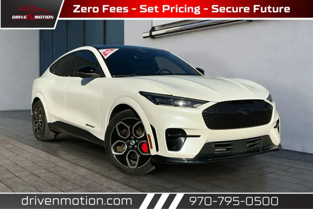 White 2023 Ford Mustang MACH-E GT Sport Utility 4D for sale in Greeley, CO