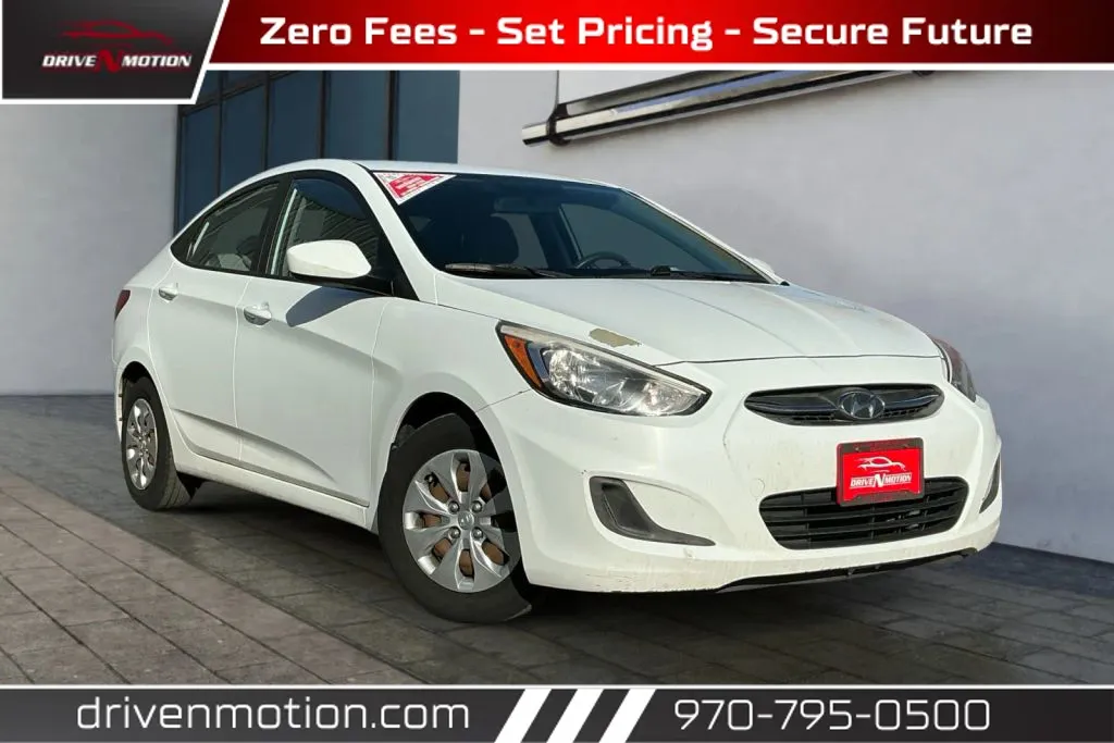 White 2017 Hyundai Accent SE Sedan 4D for sale in Greeley, CO