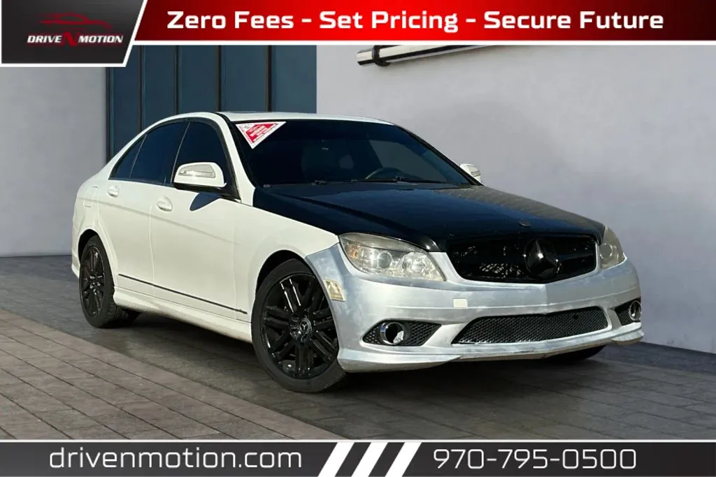 White 2008 Mercedes-Benz C-Class C 300 4MATIC Sport Sedan 4D for sale in Greeley, CO