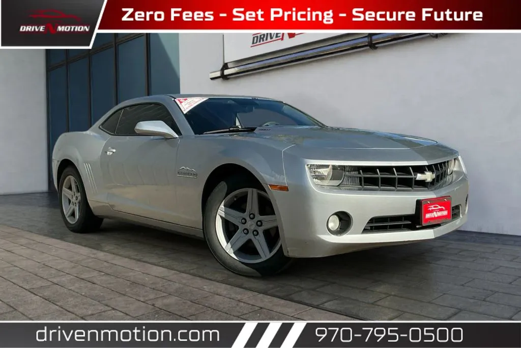 Silver 2010 Chevrolet Camaro LT Coupe 2D for sale in Greeley, CO