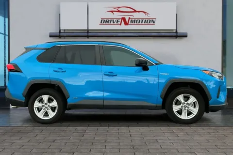 Another view of 2021 Toyota RAV4 Hybrid LE Sport Utility 4D for sale in Greeley, CO at Drive N-Motion Greeley