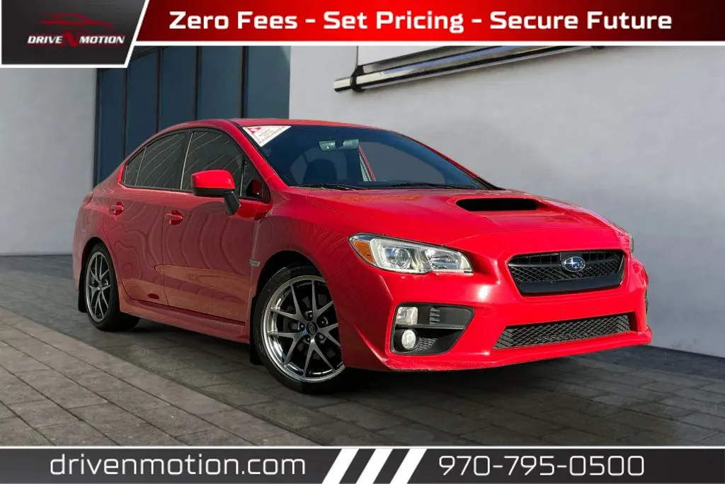 Red 2017 Subaru WRX Premium Sedan 4D for sale in Greeley, CO