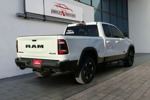 Another view of 2019 Ram 1500 Quad Cab Rebel Pickup 4D 6 1/3 ft for sale in Greeley, CO at Drive N-Motion Greeley