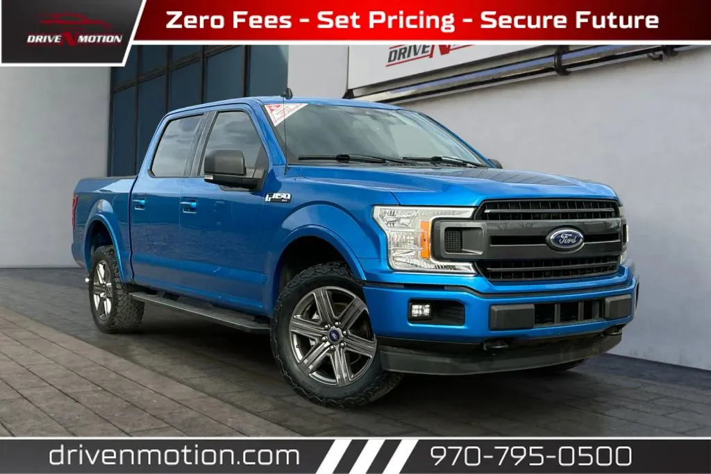 Blue 2019 Ford F-150 SuperCrew Cab XLT Pickup 4D 5 1/2 ft for sale in Greeley, CO