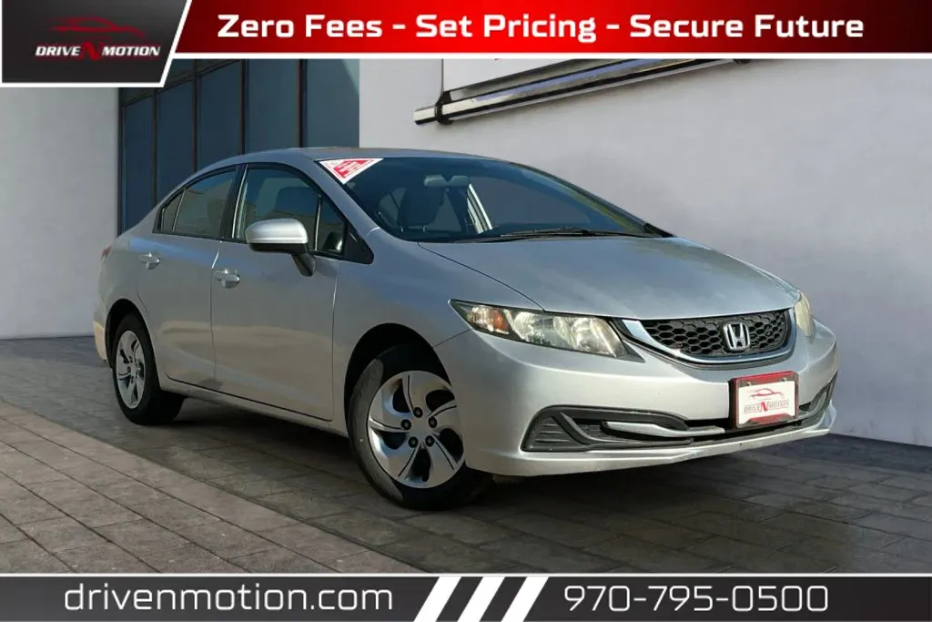 Silver 2015 Honda Civic LX Sedan 4D for sale in Greeley, CO