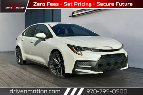 White 2020 Toyota Corolla SE Sedan 4D for sale in Greeley, CO
