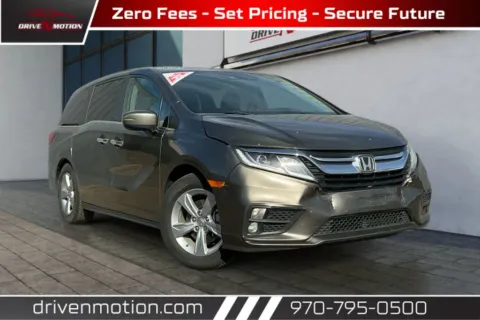 Gray 2018 Honda Odyssey EX-L Minivan 4D for sale in Greeley, CO