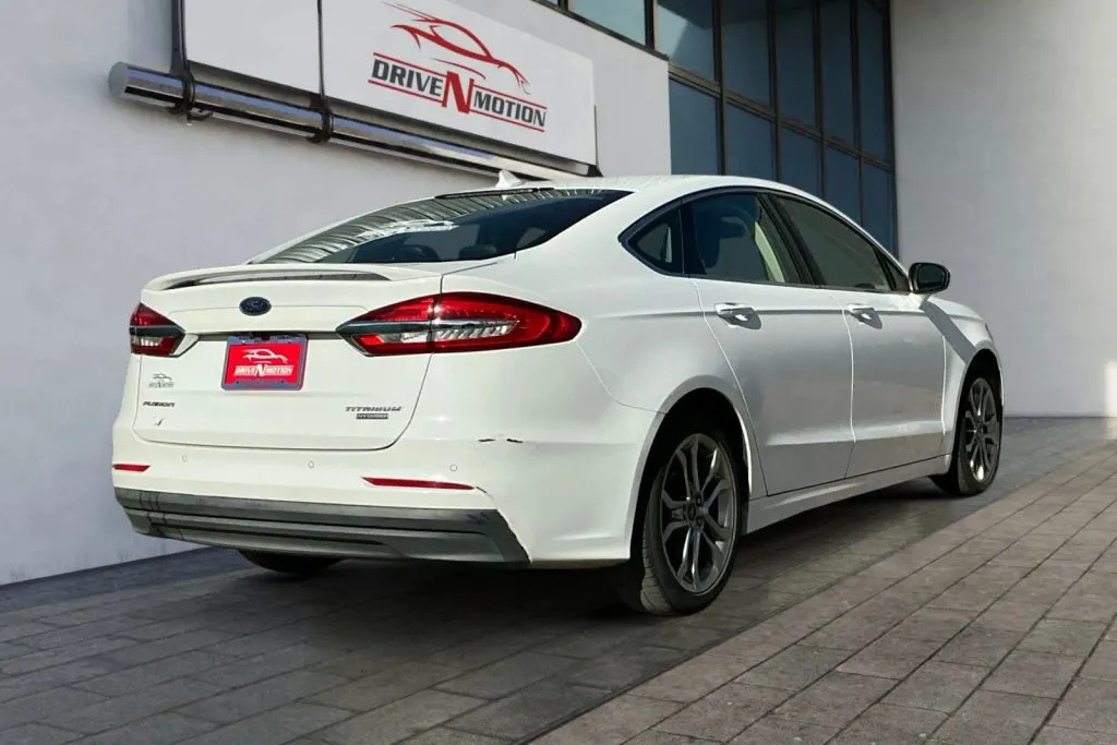 Another view of 2020 Ford Fusion Titanium Hybrid Sedan 4D for sale in Greeley, CO at Drive N-Motion Greeley