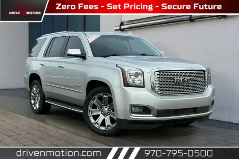 Silver 2016 GMC Yukon Denali Sport Utility 4D for sale in Greeley, CO