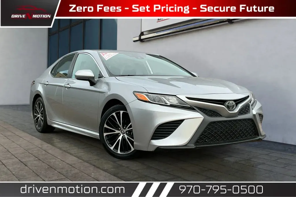 Silver 2020 Toyota Camry SE Sedan 4D for sale in Greeley, CO