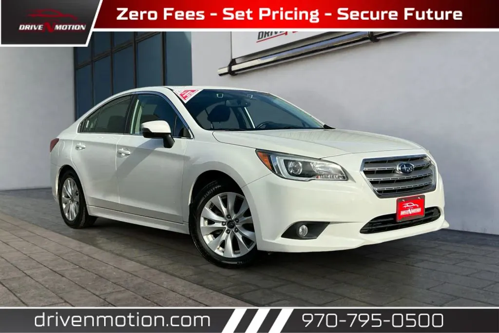 White 2015 Subaru Legacy 2.5i Premium Sedan 4D for sale in Greeley, CO