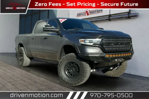 Gray 2019 Ram 1500 Crew Cab Limited Pickup 4D 6 1/3 ft for sale in Greeley, CO