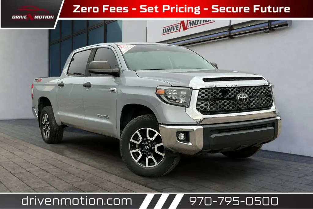 Gray 2020 Toyota Tundra CrewMax SR5 Pickup 4D 5 1/2 ft for sale in Greeley, CO