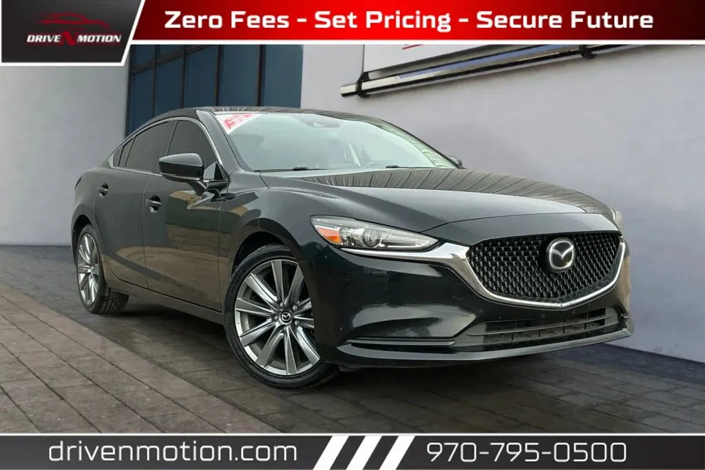 Black 2018 MAZDA MAZDA6 Touring Sedan 4D for sale in Greeley, CO