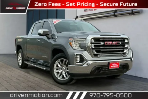 Gray 2019 GMC Sierra 1500 Crew Cab SLT Pickup 4D 5 3/4 ft for sale in Greeley, CO