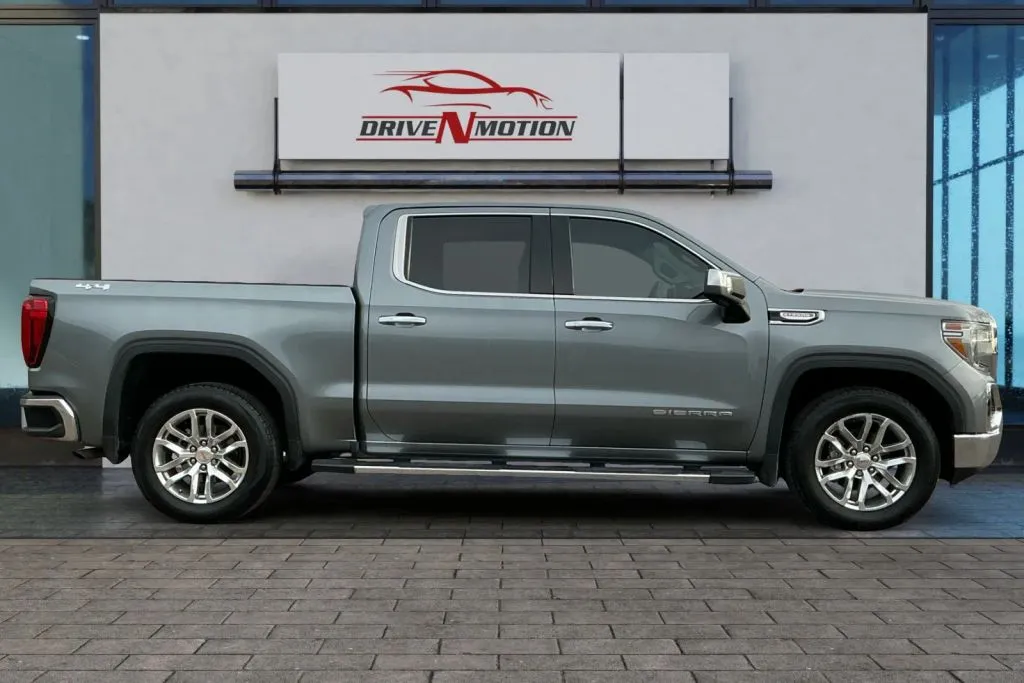 Another view of 2019 GMC Sierra 1500 Crew Cab SLT Pickup 4D 5 3/4 ft for sale in Greeley, CO at Drive N-Motion Greeley