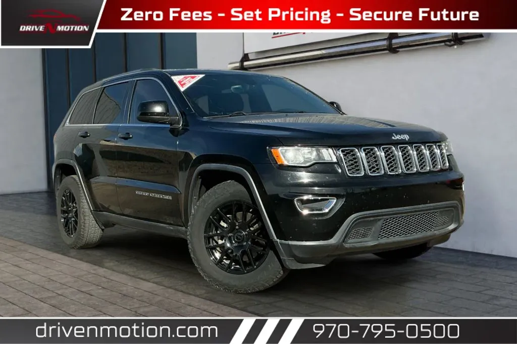 Black 2017 Jeep Grand Cherokee Laredo Sport Utility 4D for sale in Greeley, CO