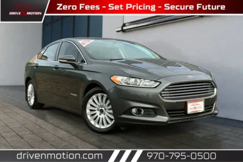 Gray 2015 Ford Fusion SE Hybrid Sedan 4D for sale in Greeley, CO