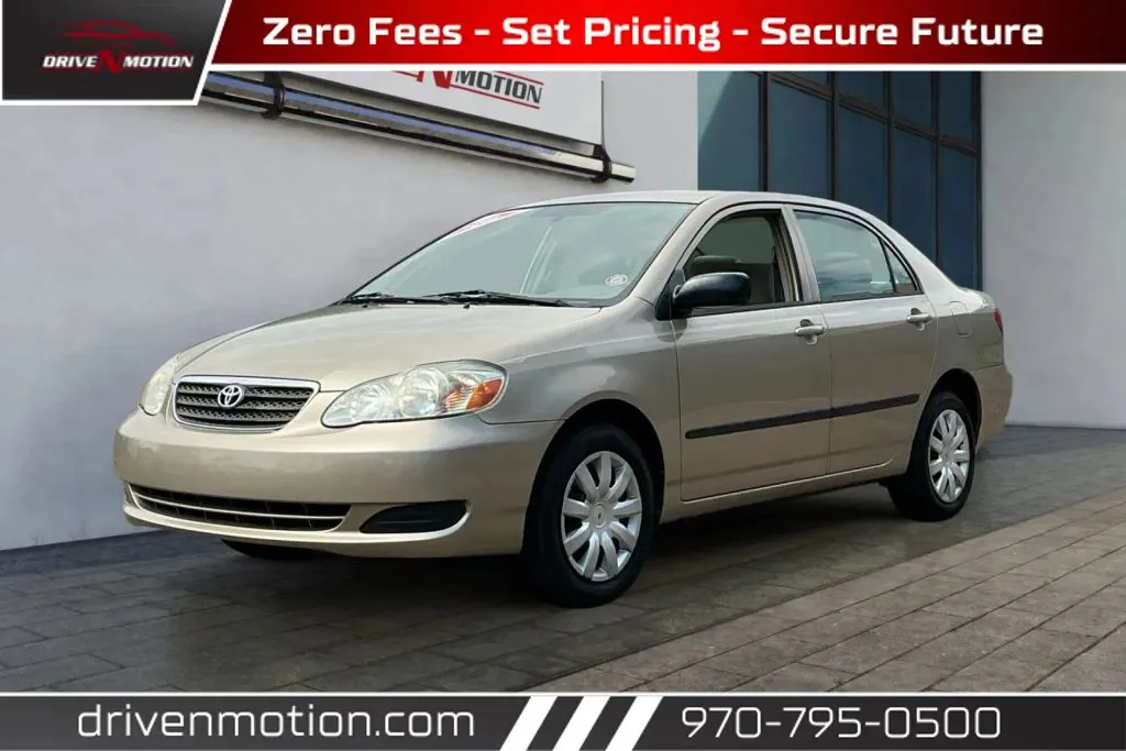Gold 2008 Toyota Corolla CE Sedan 4D for sale in Greeley, CO
