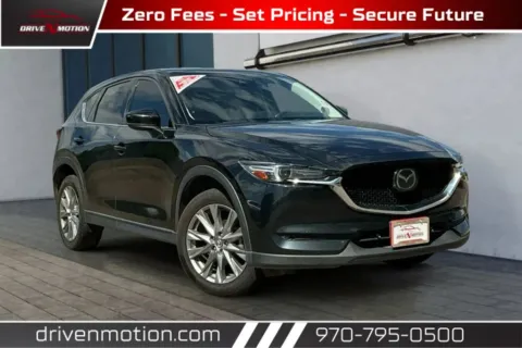 Black 2021 MAZDA CX-5 Grand Touring Sport Utility 4D for sale in Greeley, CO