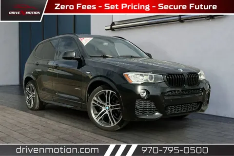 Black 2016 BMW X3 xDrive35i Sport Utility 4D for sale in Greeley, CO