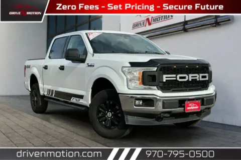 White 2019 Ford F-150 SuperCrew Cab XLT Pickup 4D 5 1/2 ft for sale in Greeley, CO