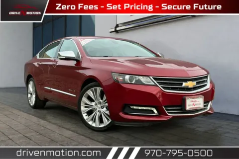 Red 2019 Chevrolet Impala Premier Sedan 4D for sale in Greeley, CO
