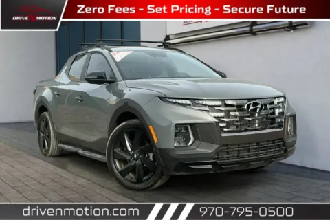 Gray 2024 Hyundai Santa Cruz Night Pickup 4D 4 ft for sale in Greeley, CO
