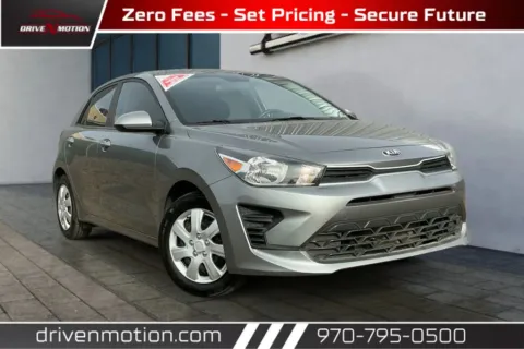 Gray 2021 Kia Rio S Hatchback 5D for sale in Greeley, CO