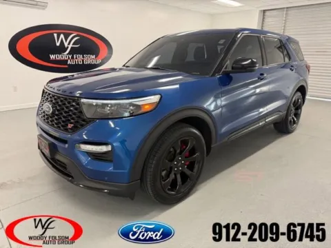 Blue 2022 Ford Explorer ST for sale in Baxley, GA