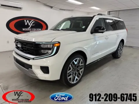White 2025 Ford Expedition Max Platinum for sale in Baxley, GA